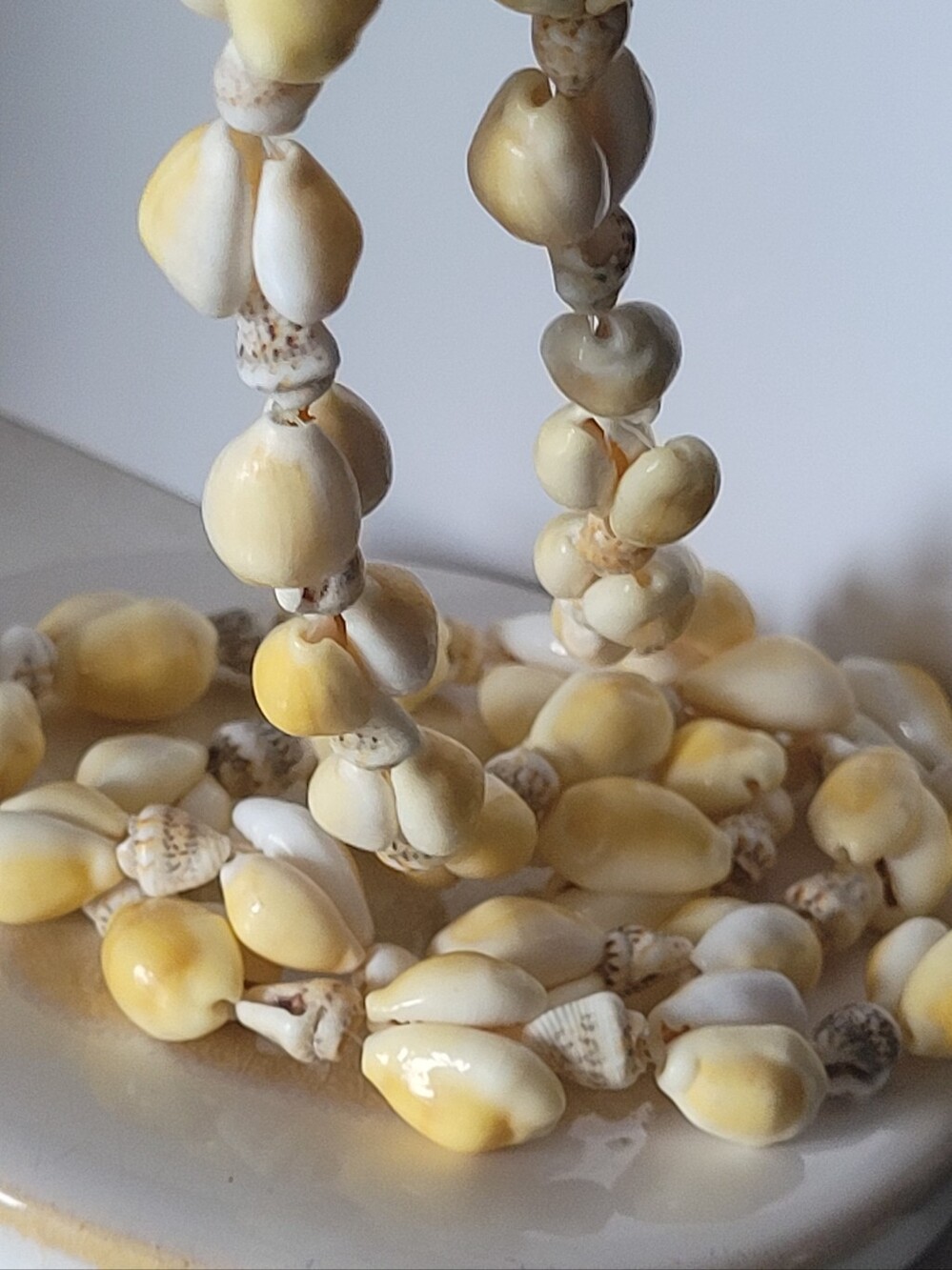 [2] Handmade Beach Shell Beaded Necklaces - NWOT YOU GET BOTH